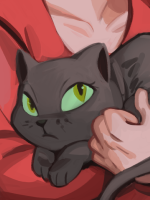 Witchy Black Cat Bob (2023)