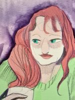 Stepmum (watercolor, 2022)