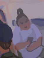 Fam Home (digital on phone, 2020)