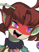 Space Eliza OC modelsheet