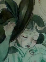 Did You Take Your Meds Koishi (pen and watercolor, 2020)