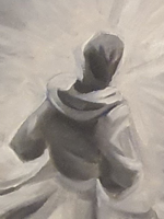 Untitled Grey Scene (oil, 2020)