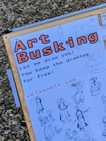 busking drawings